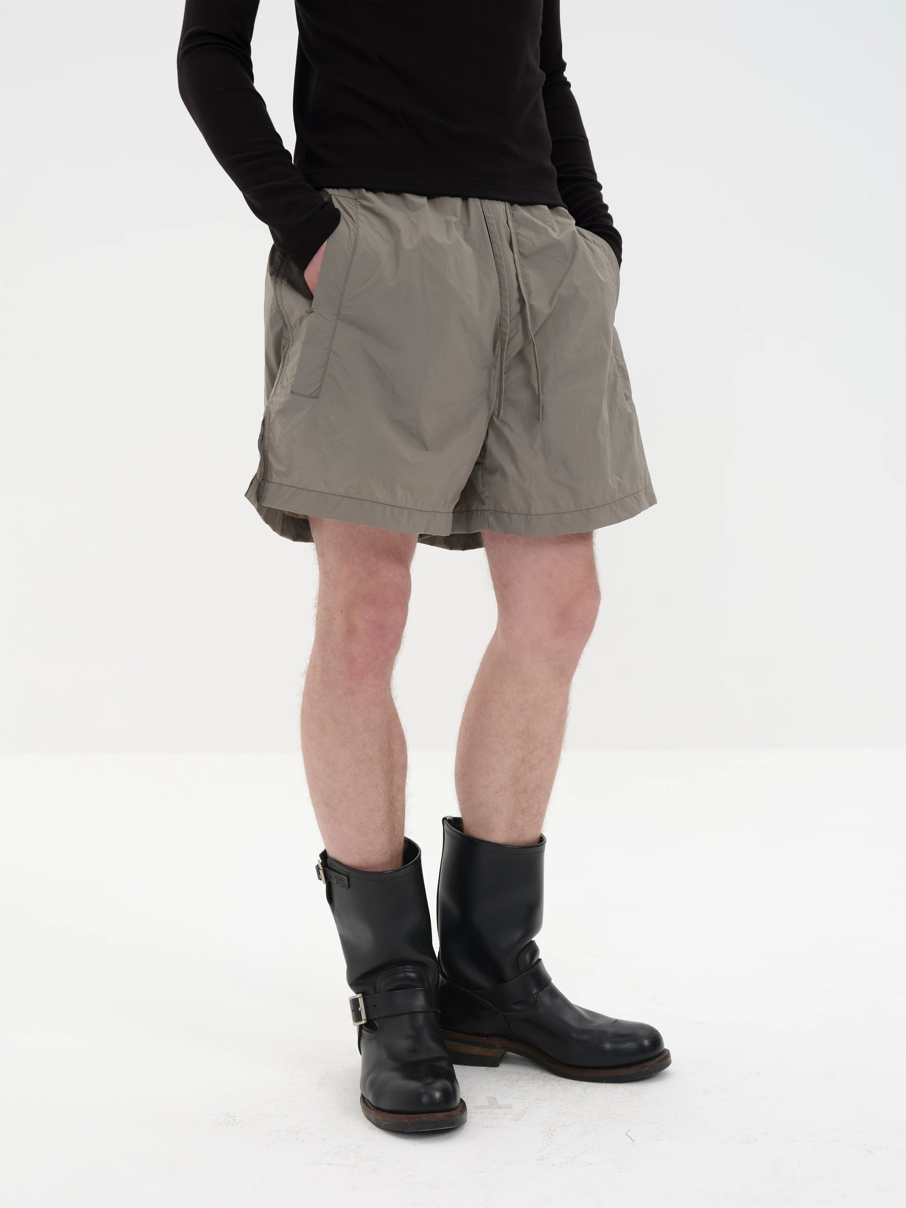 Lightweight Silky Satin Shorts