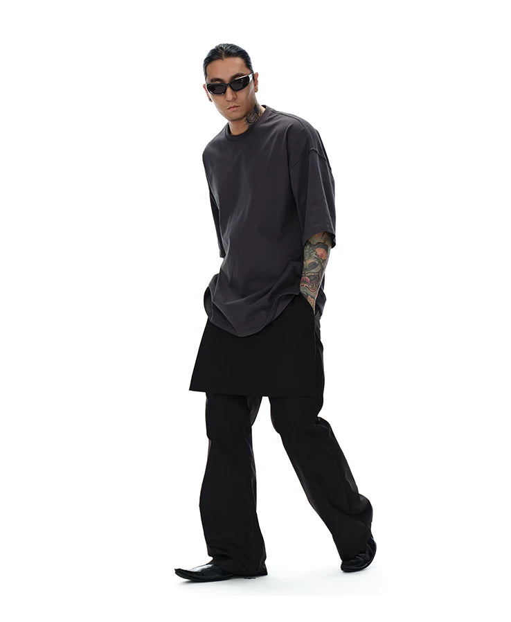 Men's Heavyweight Loose Solid Tee