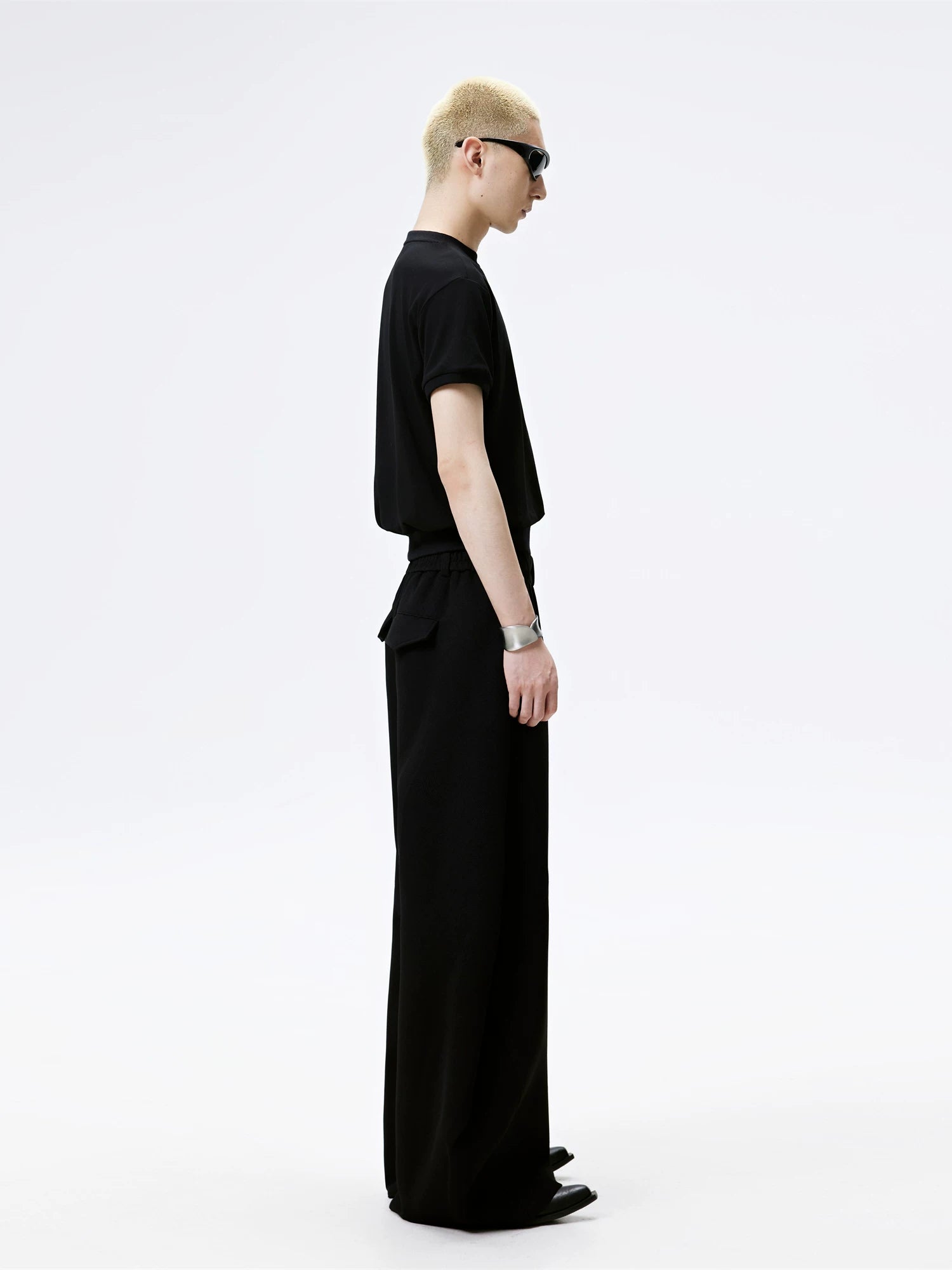 Men's Slim Stretchy Crop Tee