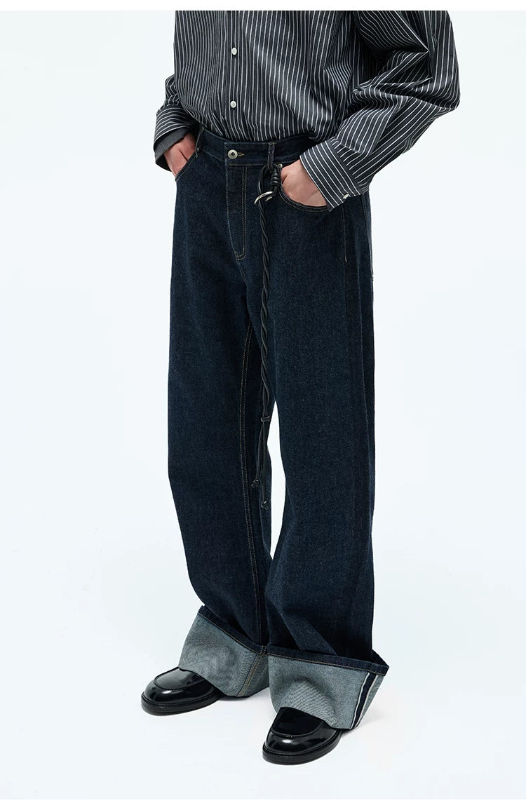 14Oz Red Selvedge Straight Denim Pants