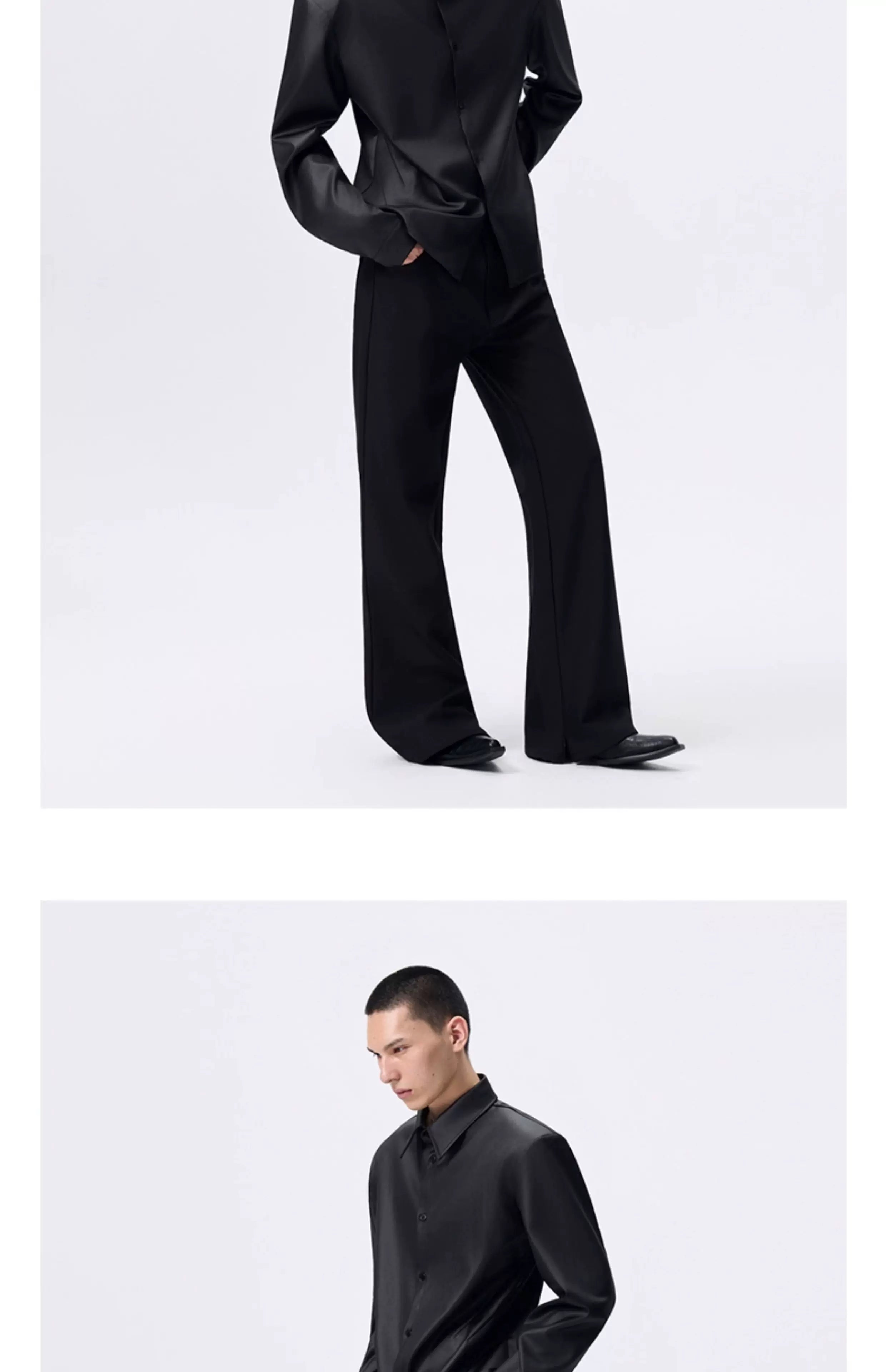 Detachable Padded Long Sleeve Crop Shirt