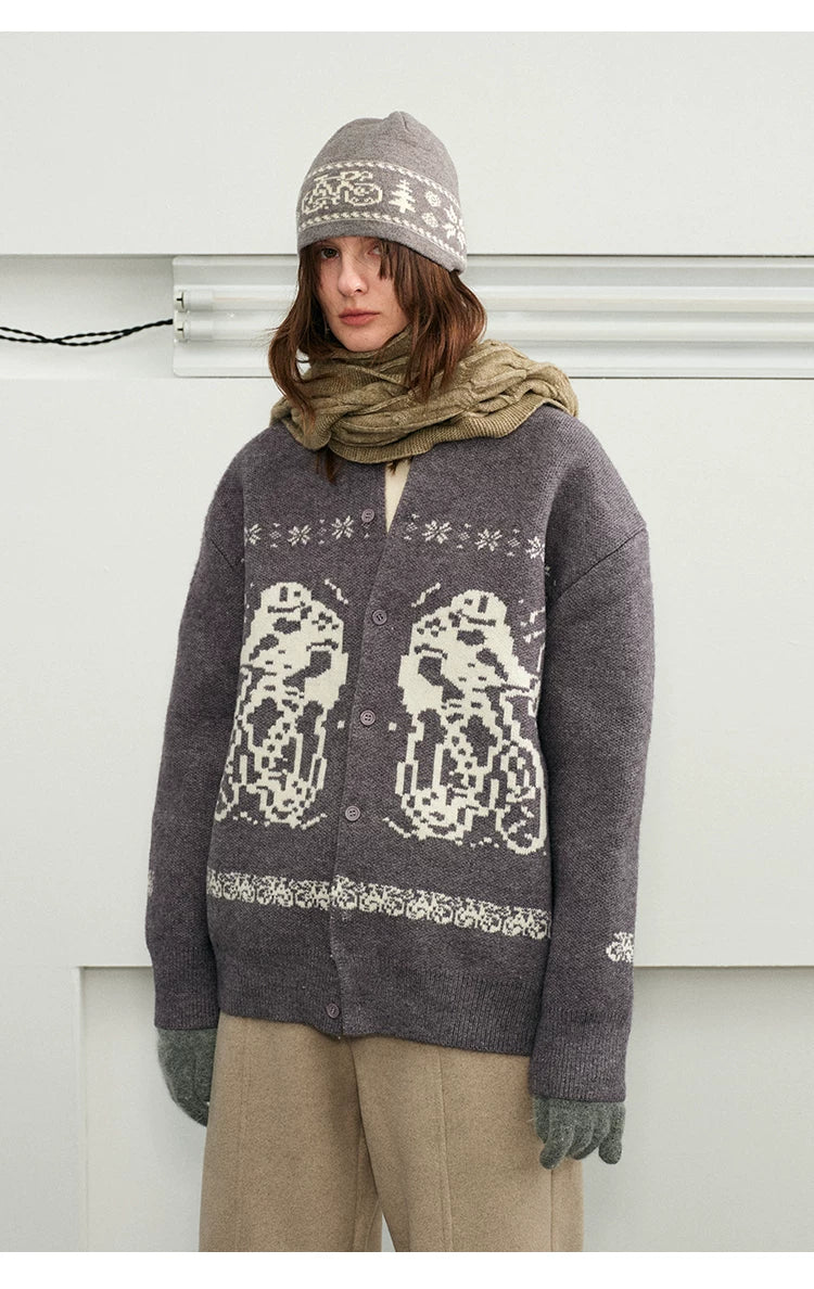 Thick Warm Cable Knit Tassel Scarf
