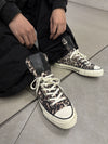 Leopard Print 1970s Long Tongue Sneakers