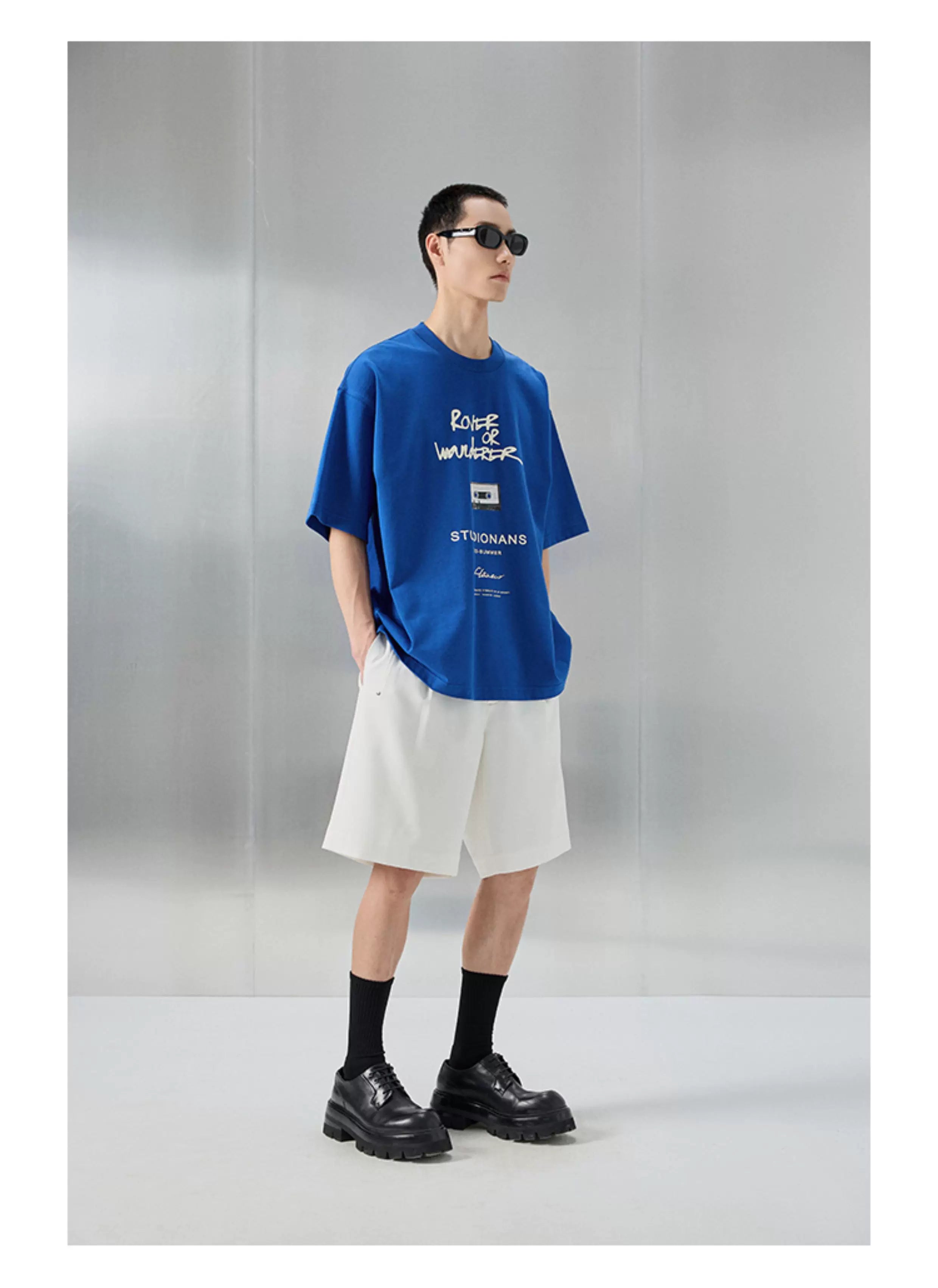 Heavyweight Double Yarn Digital Print Tee