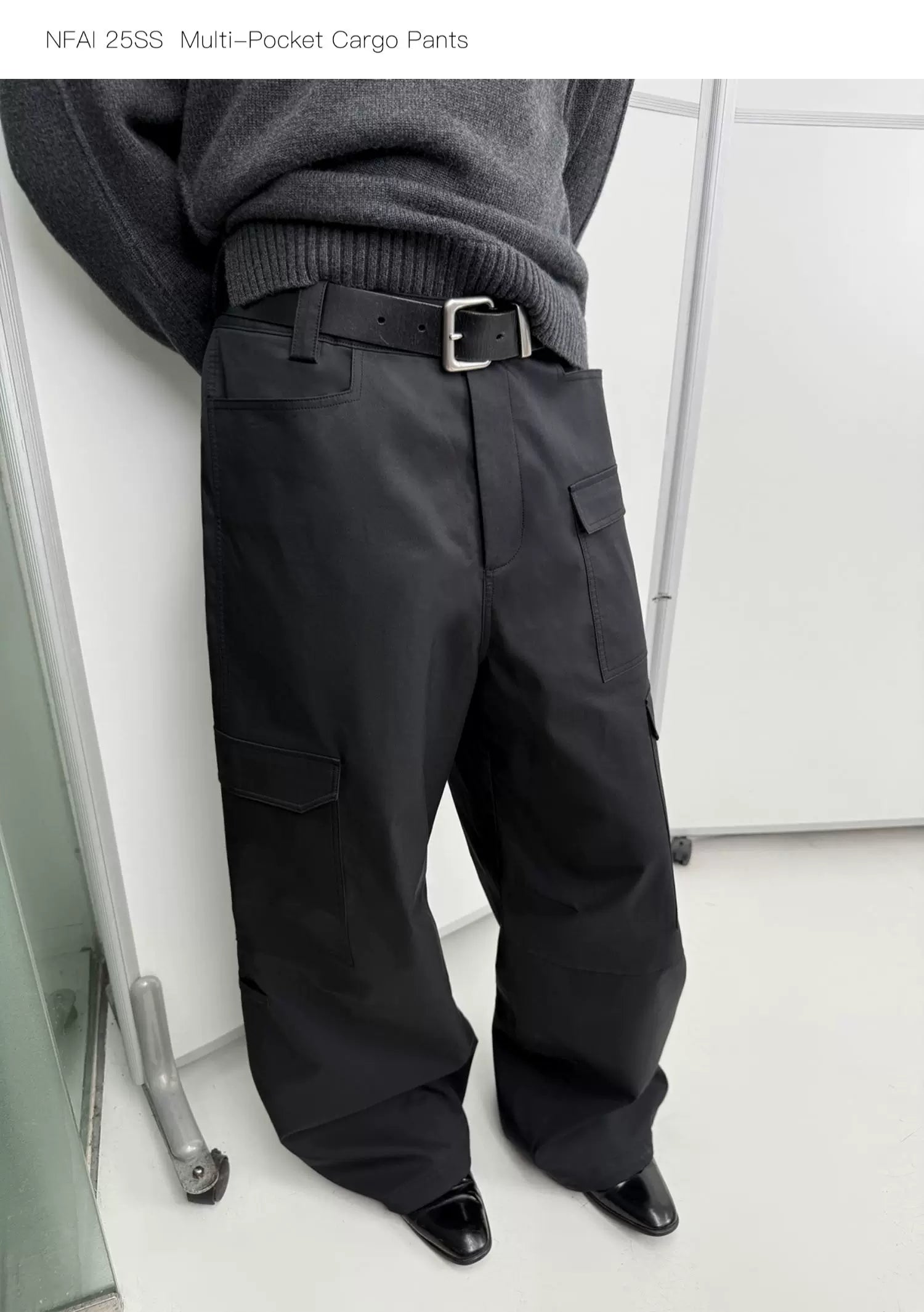 Multi-Pocket Egyptian Pima Cargo Pants