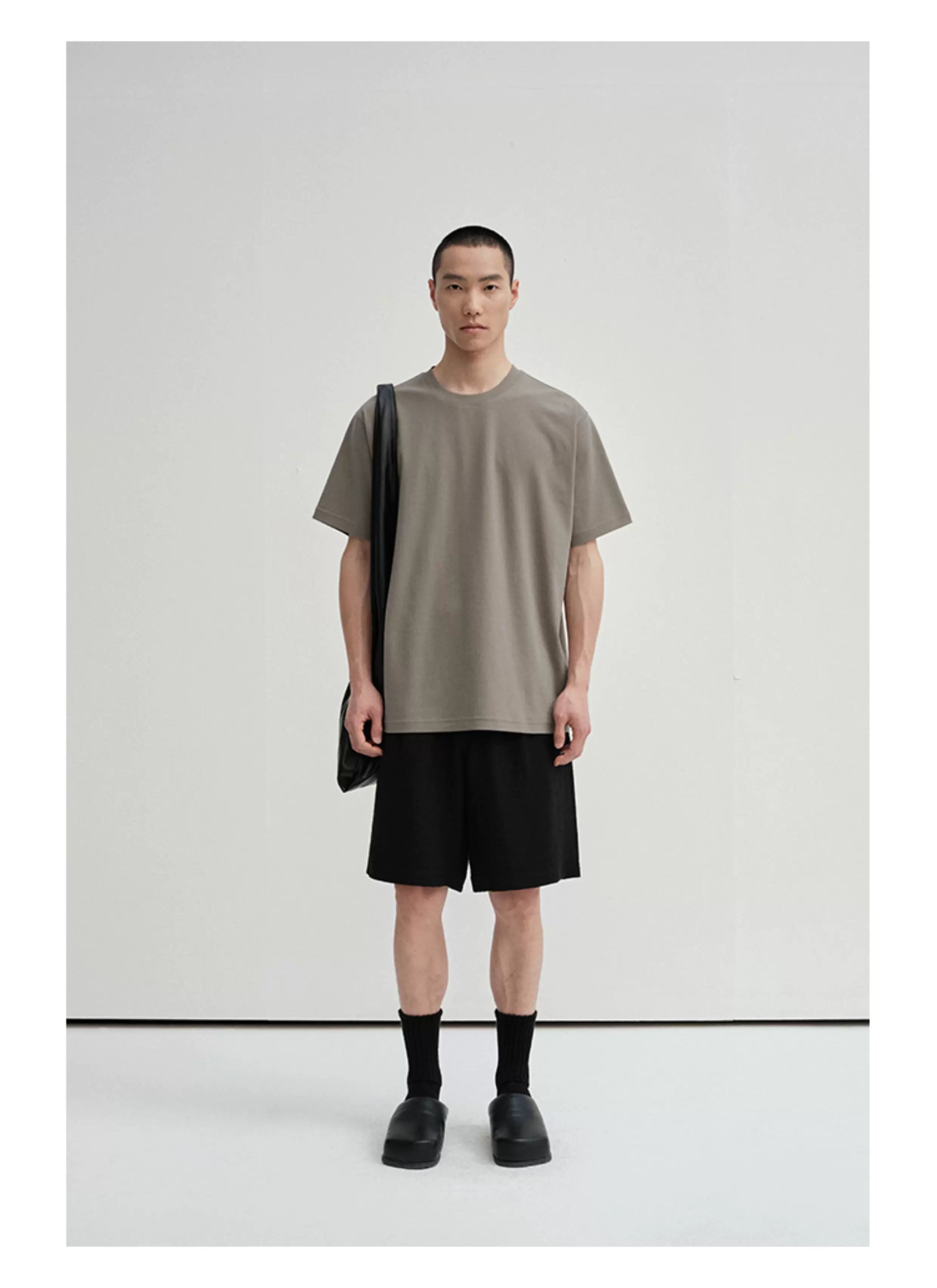 Basic Short Sleeve Sorona Cotton Tee
