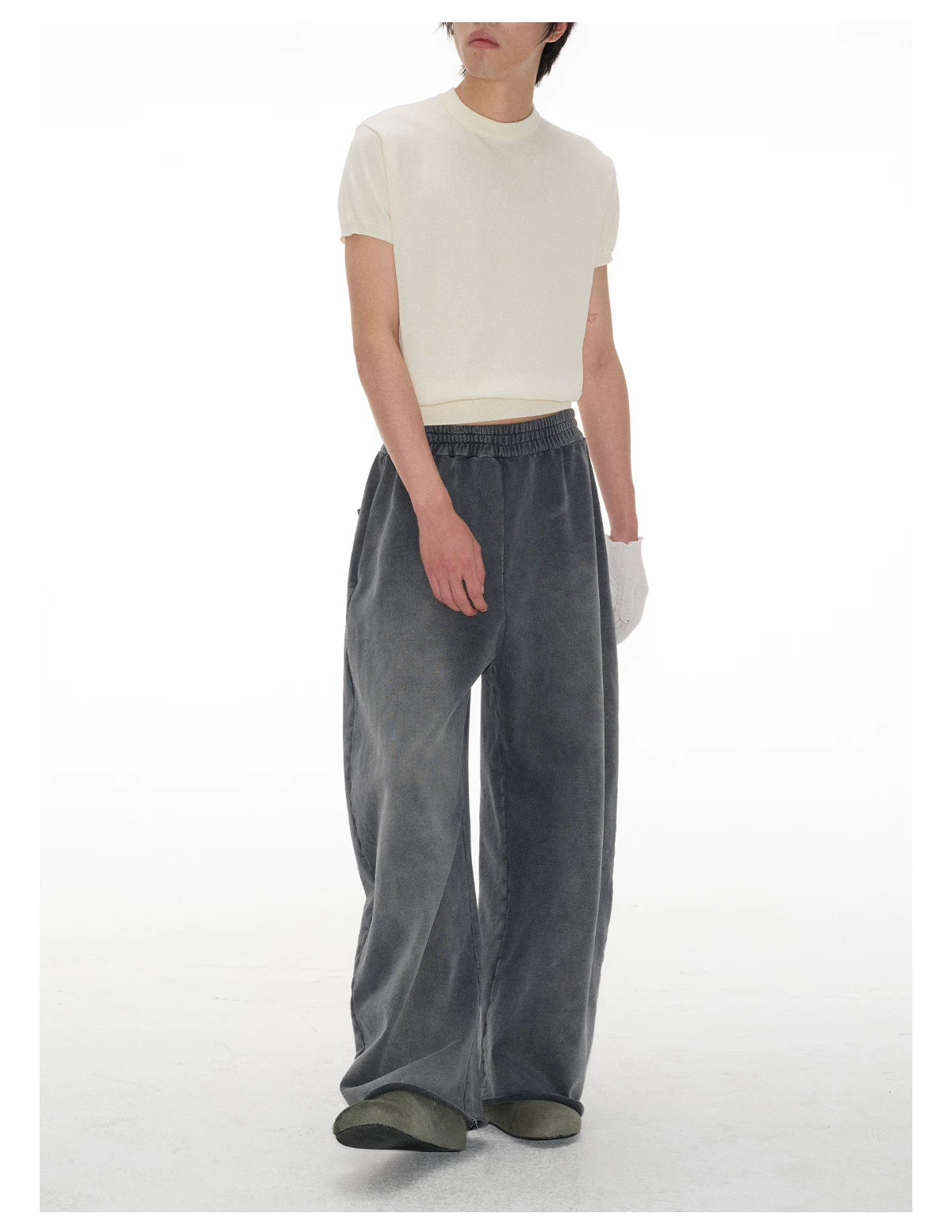 Ice Silk Slim Short Sleeve Tee