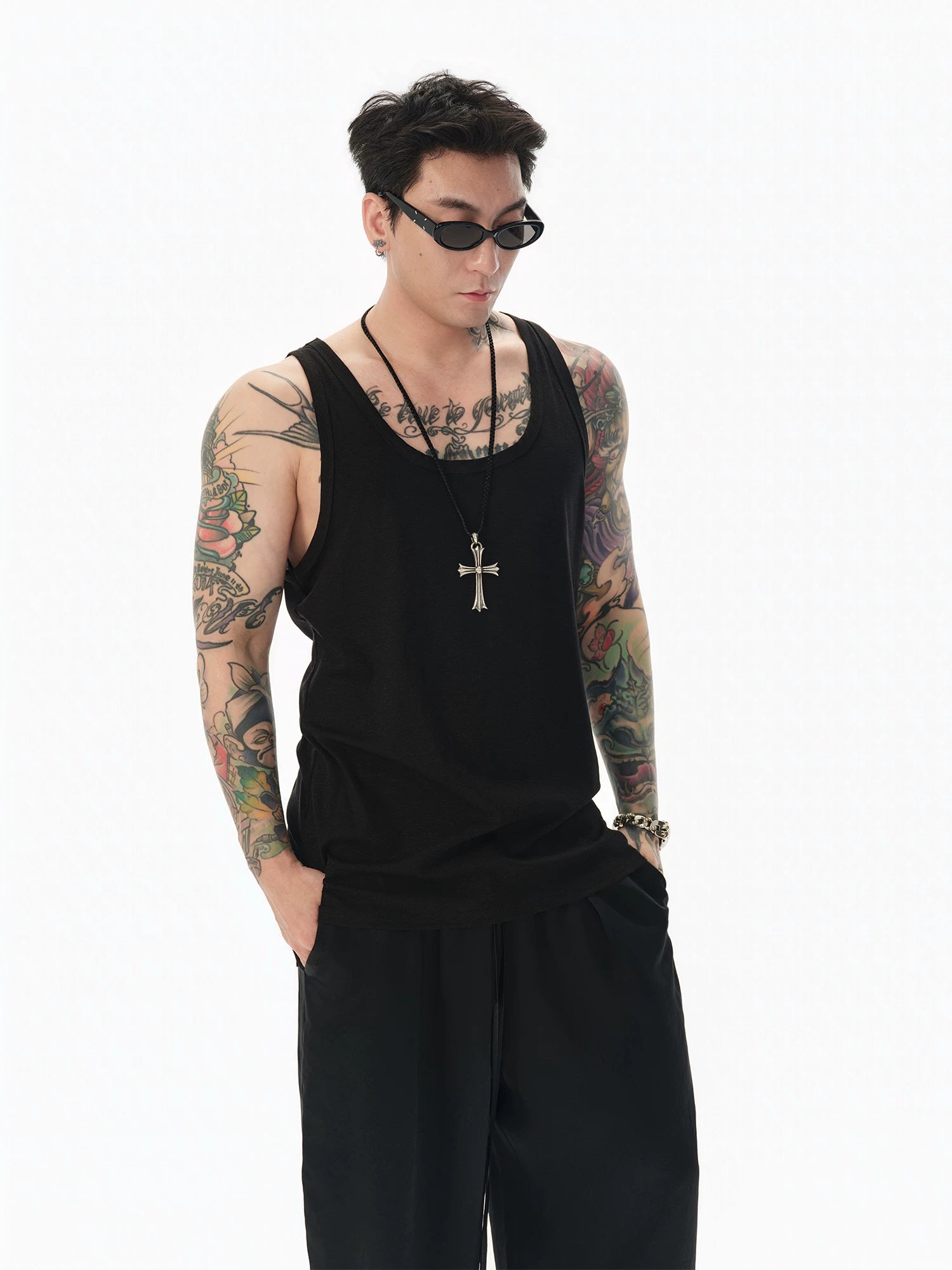 Loose Modal Hemp Blend Tank Top