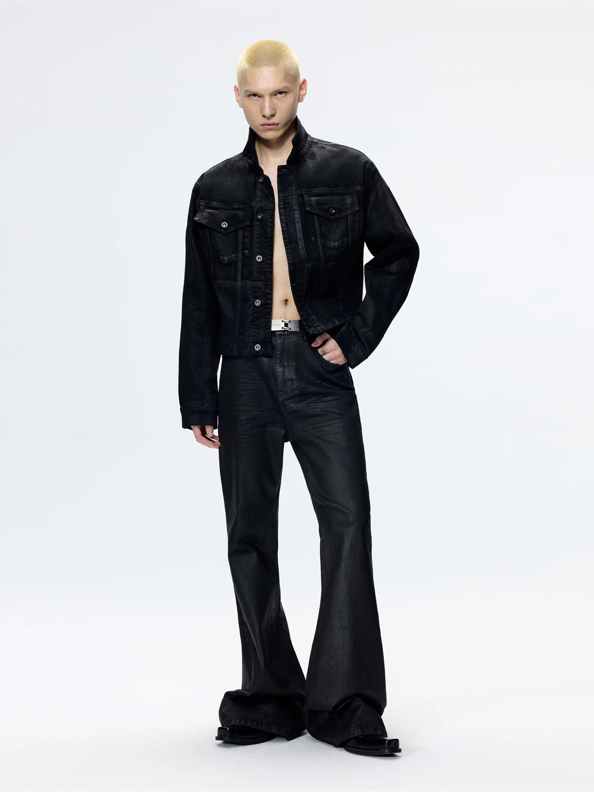 High Ounce Hand Waxed Denim Jacket