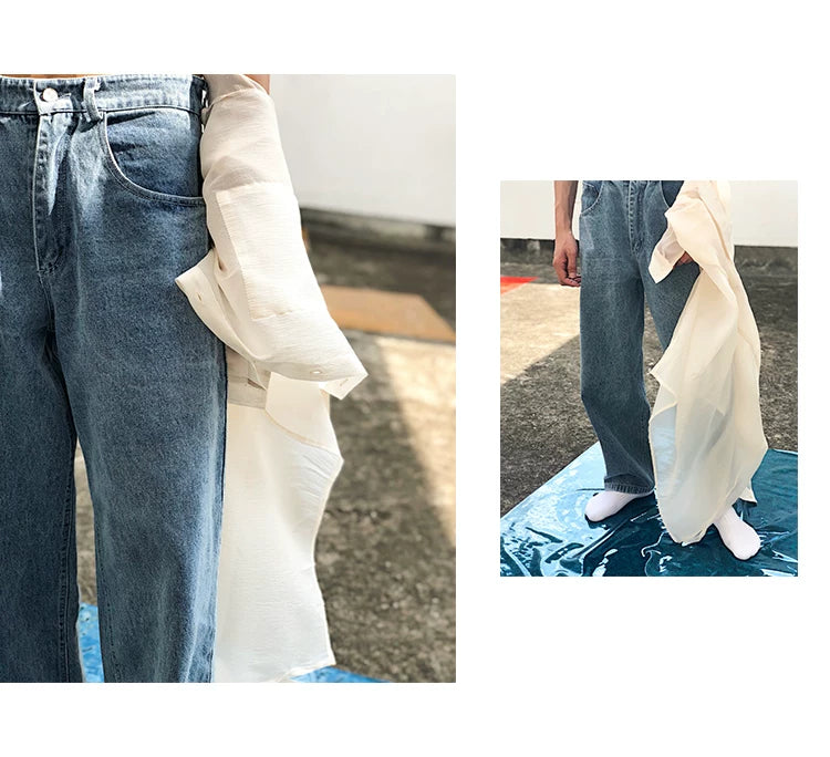 Vintage Hippie Wide Leg Jeans