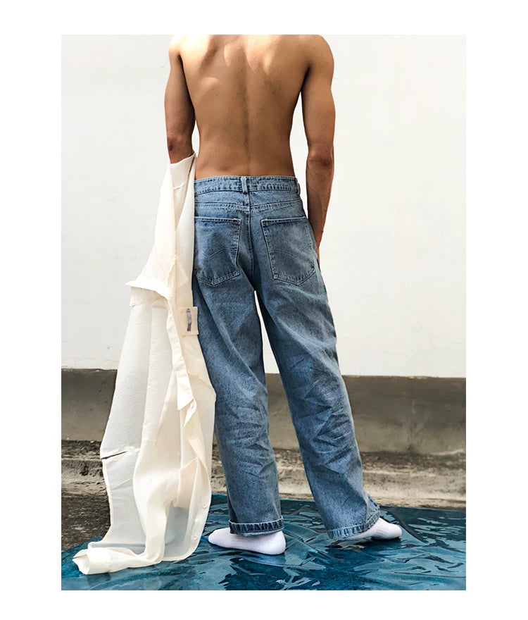 Vintage Hippie Wide Leg Jeans