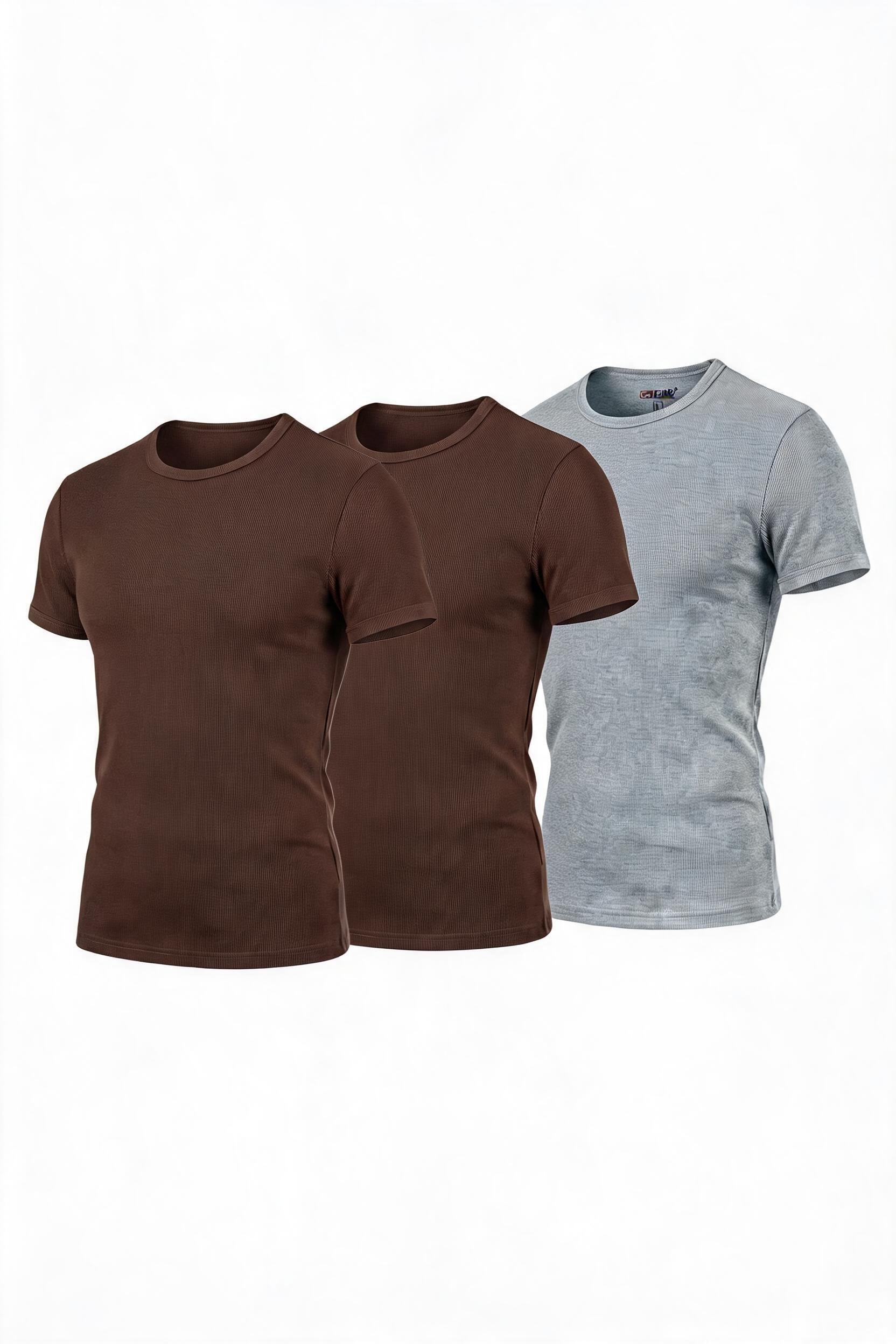 Worry-free Pack (2 Brown 1 Gray)