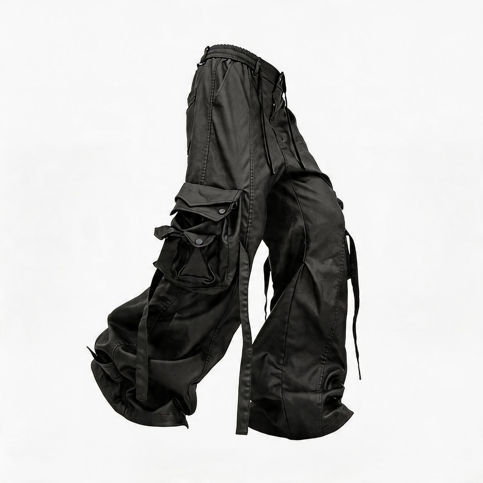 Adjustable X-Fit Waxed Cargo Pants