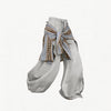 Detachable Distressed Ripped Striped Patchwork Sweatpants