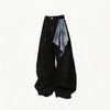 Multi-wear Detachable Washed Jeans