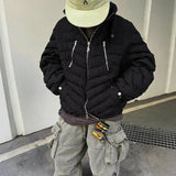 Reversible V-Quilted 90% Down Fill Jacket