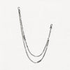 Pearl Segmented Letter Pants Chain