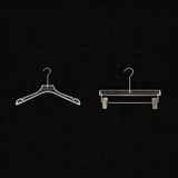 Clear Crystal Pant Hangers