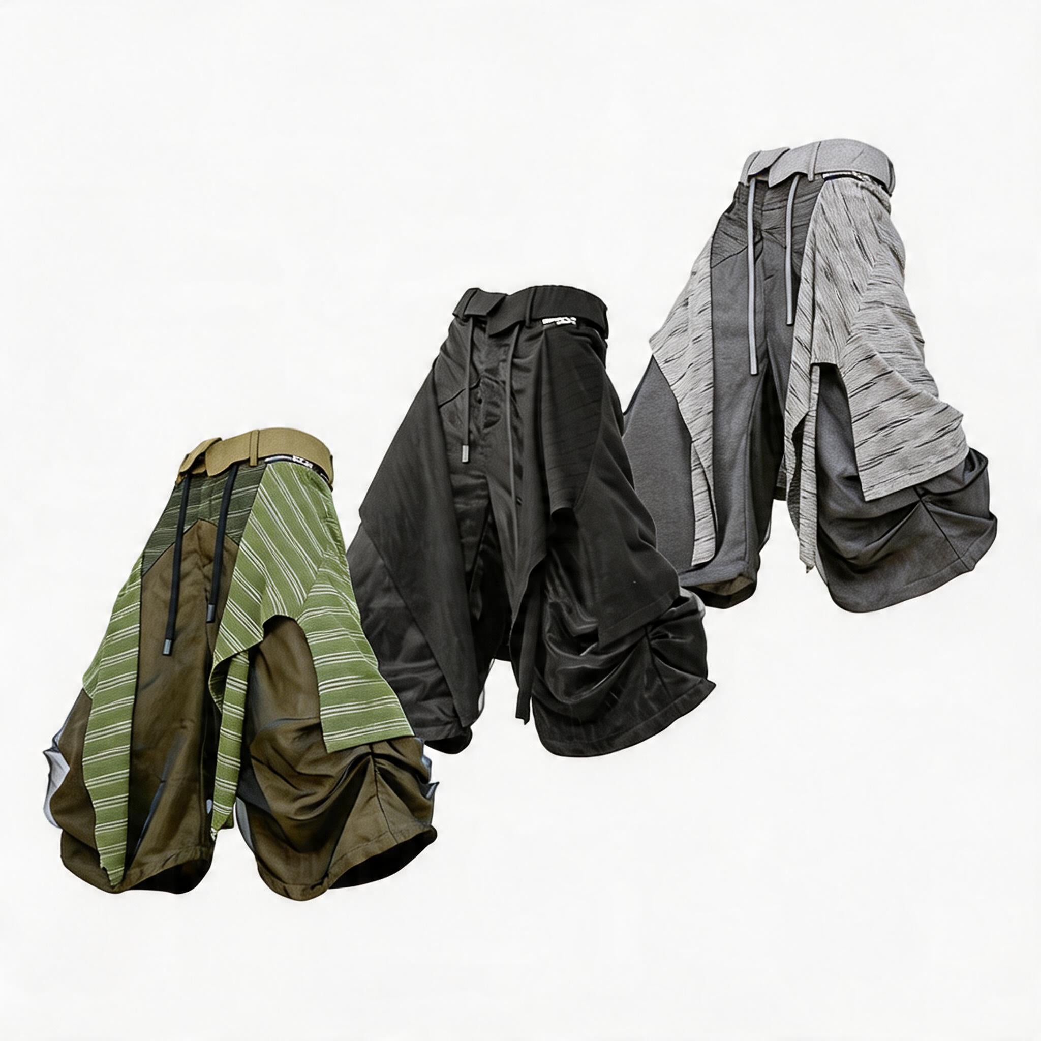 Detachable Skirted Balloon Sweatpants
