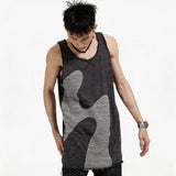Men's Punk Cotton Sleeveless Vest