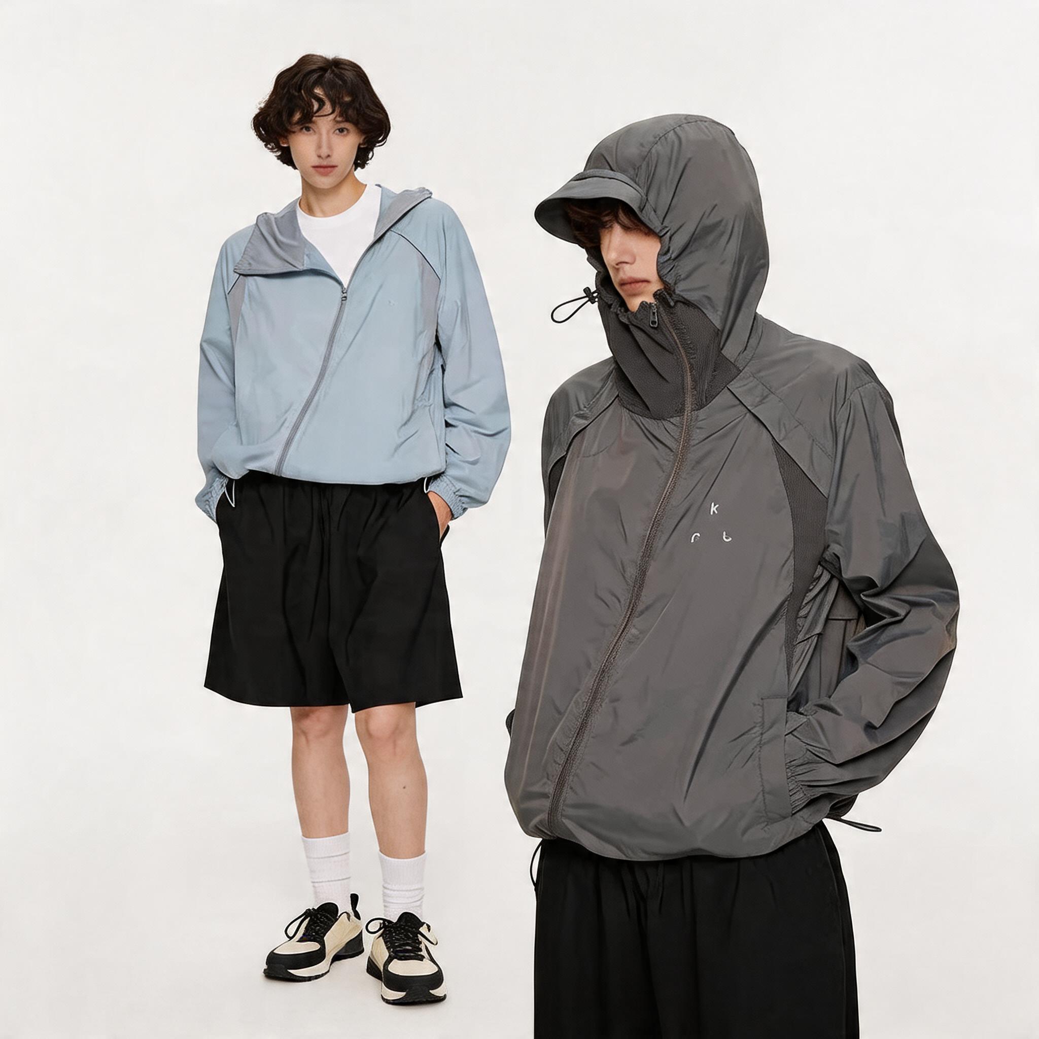 UPF50+ Asymmetrical Zip Sun Jacket