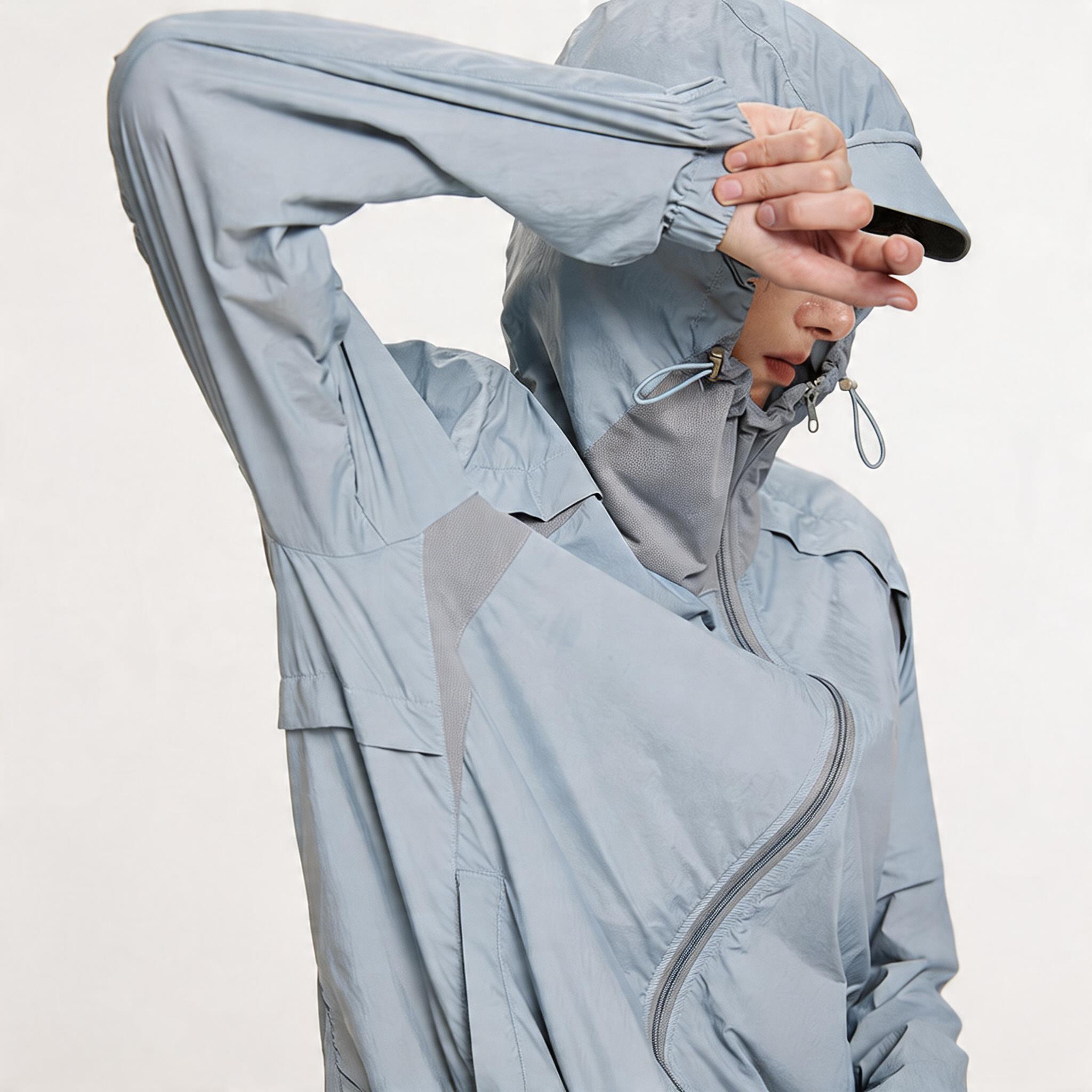 UPF50+ Asymmetrical Zip Sun Jacket