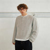 Men’s Waffle Henley Twofer Long-Sleeved Tees