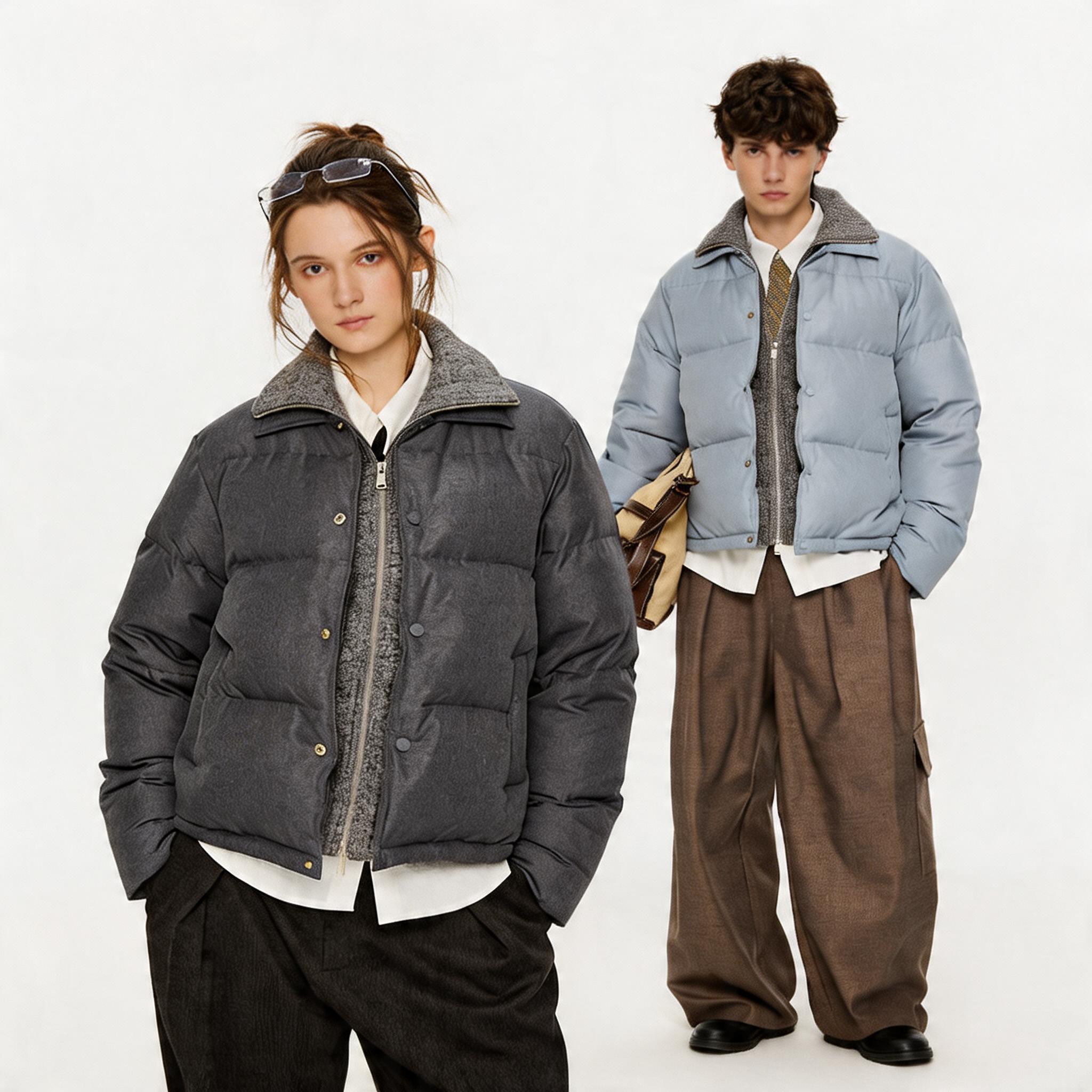 Men's 2-in-1 Water Repellent Down Jacket