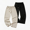 Drawstring Straight Leg Linen Lyocell Pants