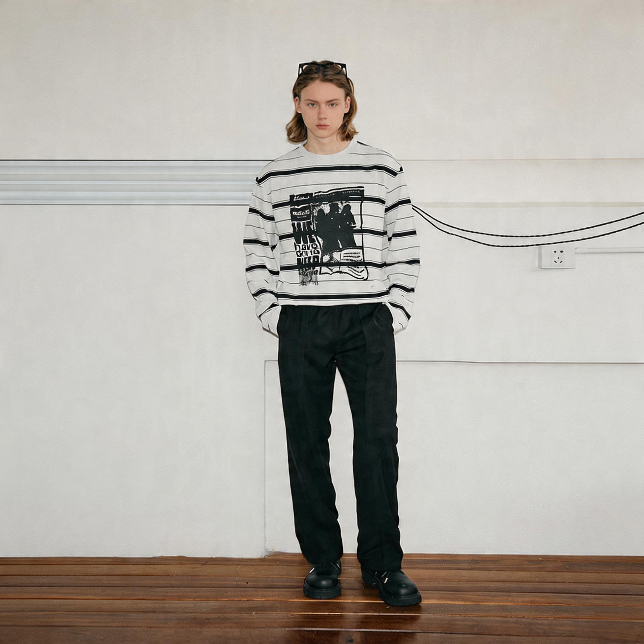 Men's Cleanfit Straight Casual Trousers