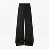 Men's Drawstring Waist Flared Suit Pants