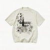 Ink Print Quick-drying Loose Cotton Tees