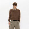 30% Wool Double Collar Polo Tops