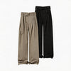 High Waist Wide Leg Belted Pants