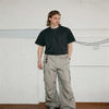 Men's Loose Zip Pocket Parachute Pants
