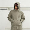 Men's Loose Fleece Hoodie