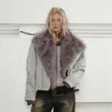 Men's Winter Detachable Rabbit Fur Coat