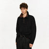 Reversible Two-in-One Stand Collar Sweater Coat