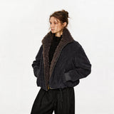 Men's Suede Lapel Winter Teddy Coat