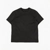Black Minimalist Slogan Cotton Tee