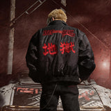 Hell Racing Embroidered Thinsulate Bomber Jacket
