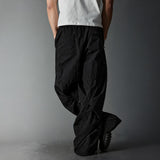 Waterproof Irregular Zippered Baggy Trench Pants