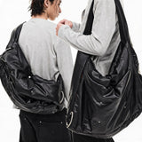 Large Convertible Washed Padded Crossbody Bag