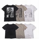 Vintage Printed Slim Cotton Tee