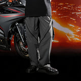 Double Zippers Tailored Loose Straight Pants