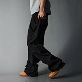 Double Pocket Rhinestone Washed Cargo Pants