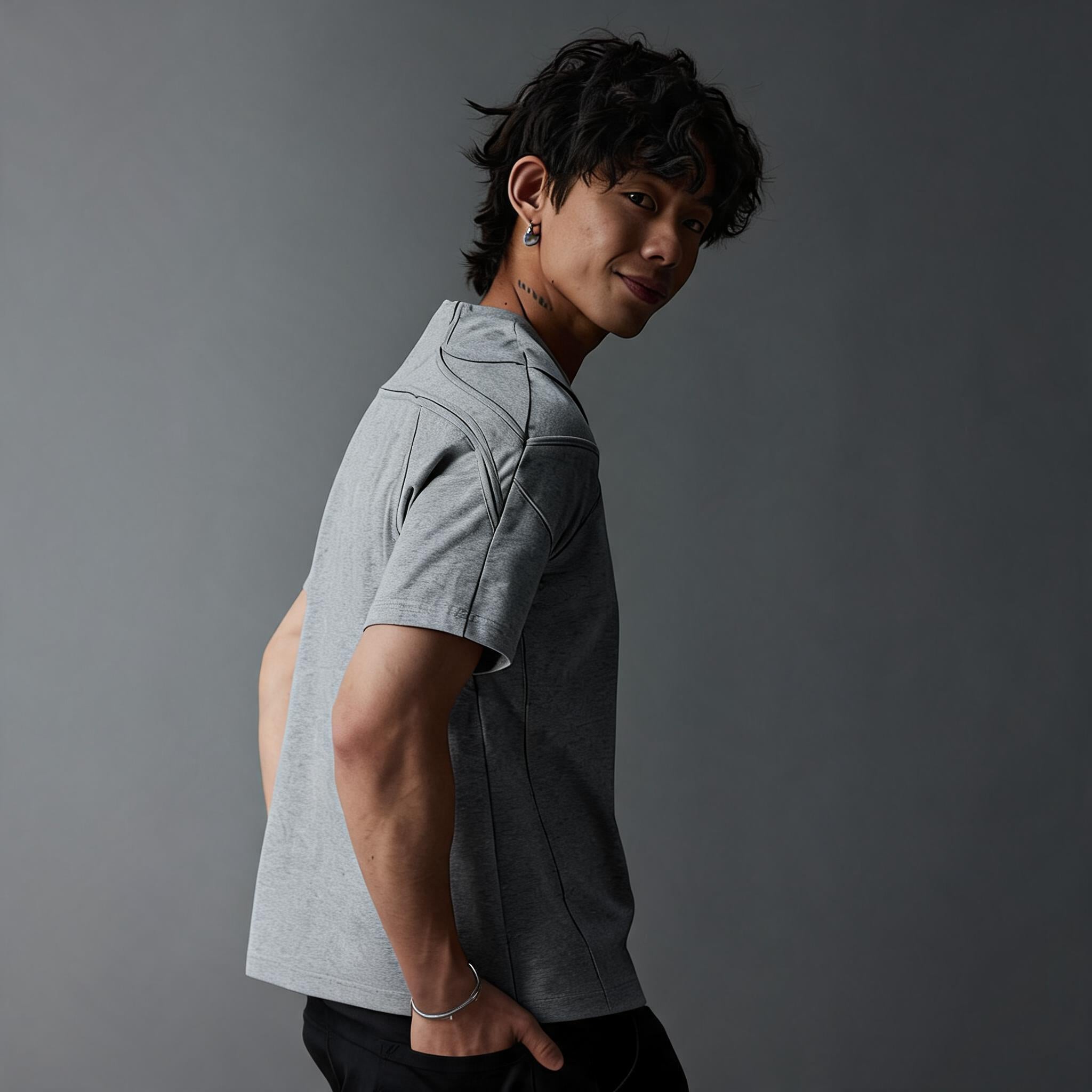 Unisex 3 Color Armor-Cut Cotton Tees