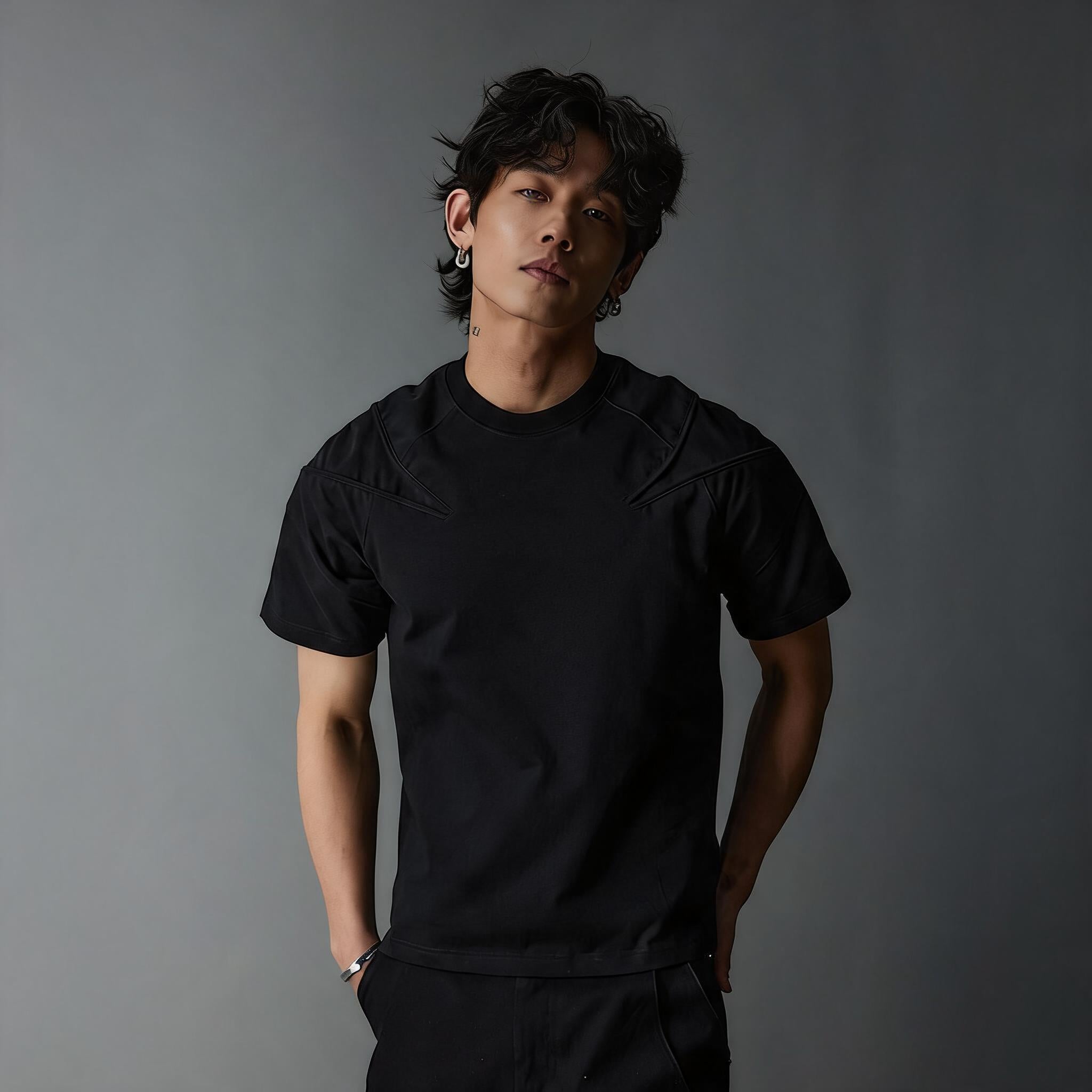 Unisex 3 Color Armor-Cut Cotton Tees