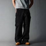 Double Pocket Rhinestone Washed Cargo Pants
