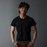 Unisex Tri-Color Slim Cotton Tees
